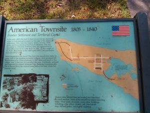Description of townsite in Arkansas Post National Memorial